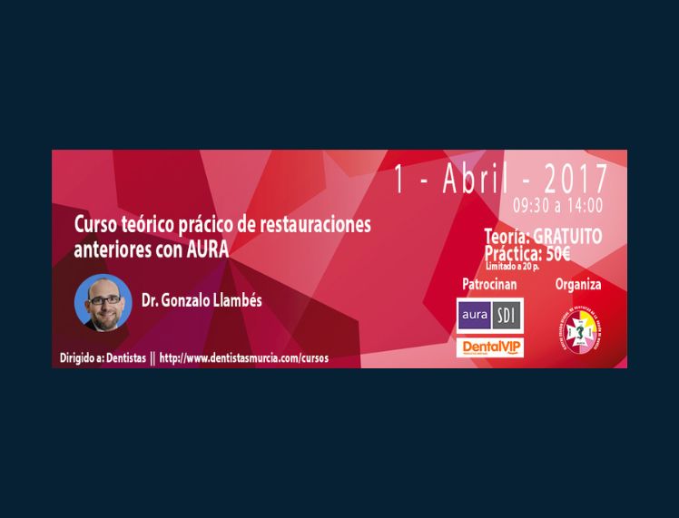 Curso teórico-práctico restauraciones anteriores con AURA