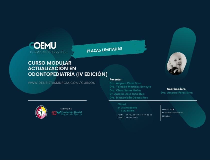 III Edición Curso modular de Odontopediatría