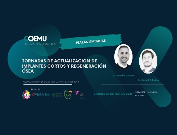 Jornadas de actualización de implantes cortos y regeneración ósea